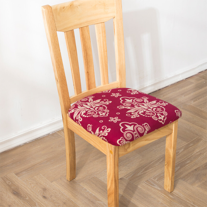 4/6pcs Waterproof Dining Chair Covers Stretch Seat Cushion Protector Home Decor