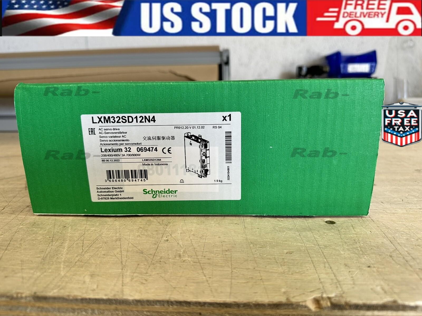LXM32SD12N4 Schneider Electric LXM32SD12N4 Brand New FREE SHIPPING IN US