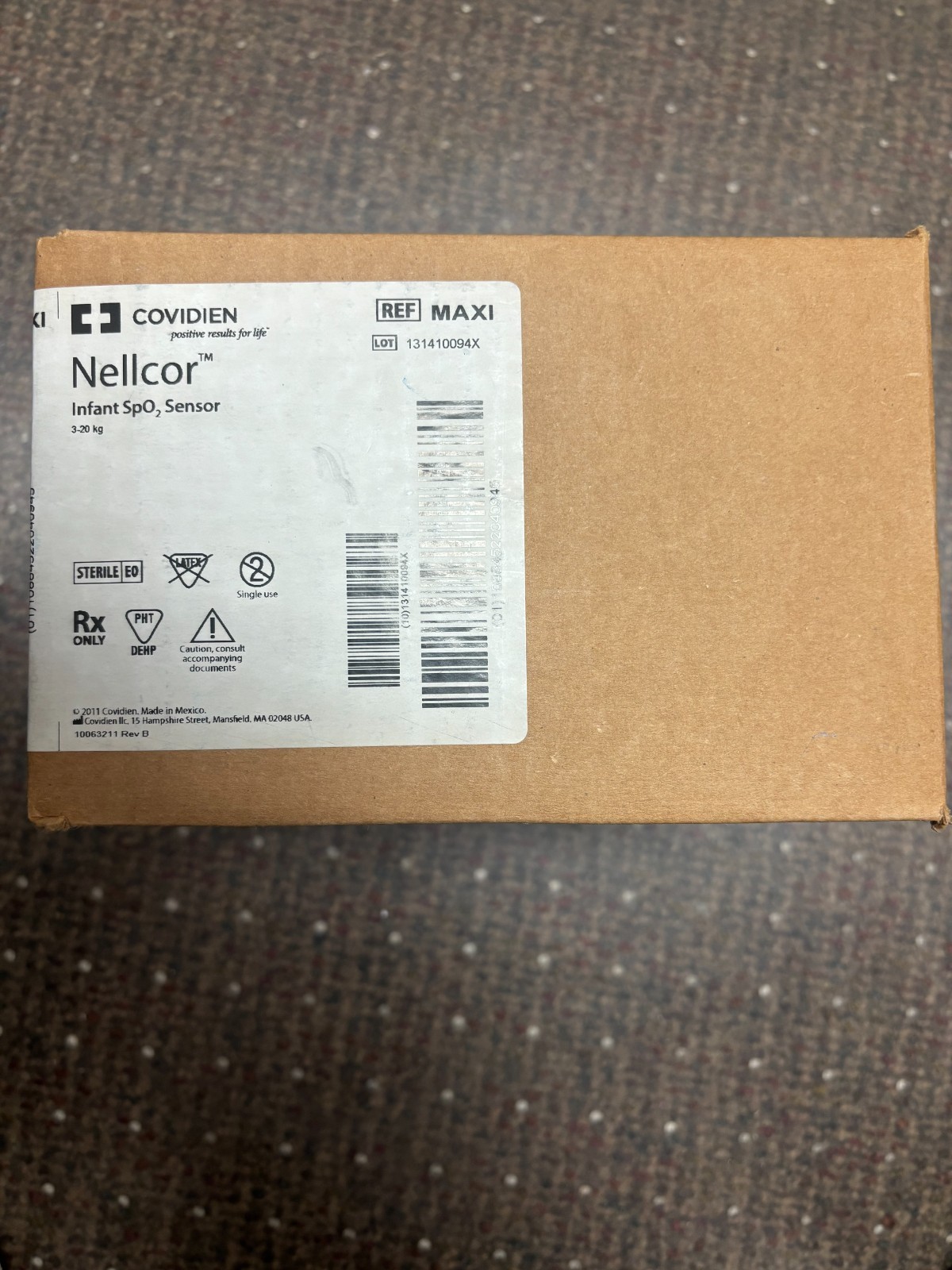 Nellcor Infant Spo2 Sensor MAXI New pk/24