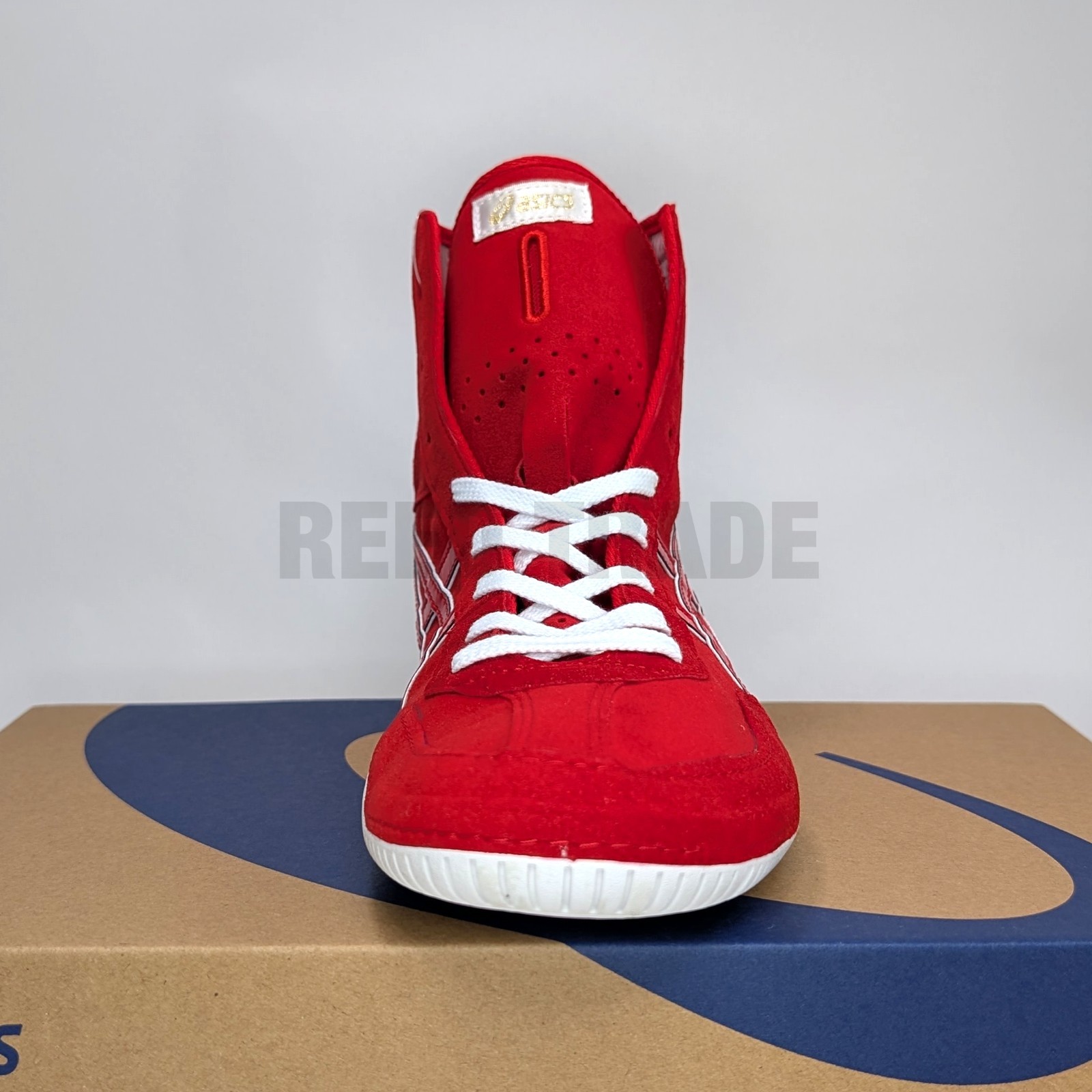 ASICS Wrestling Shoes 1083A001 Red/Red(White) lace:White EX-EO(TWR900 Successor)