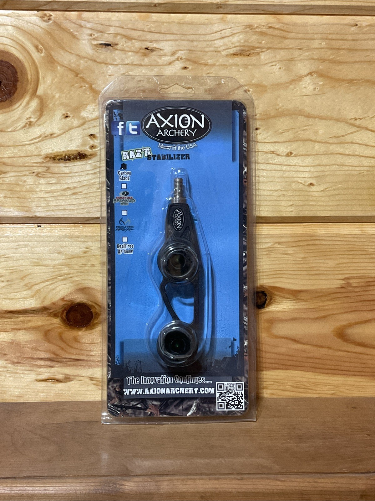 Axion Archery RAZ’R  5” Stabilizer Black - Compound Bow Vibration Damper