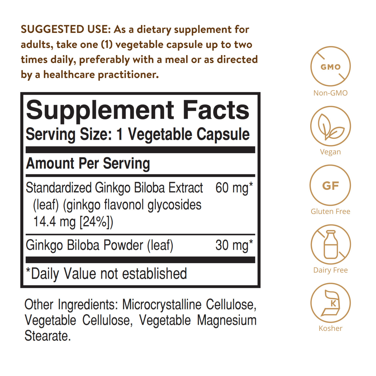 Solgar Super Ginkgo 120 Vegetable Capsules