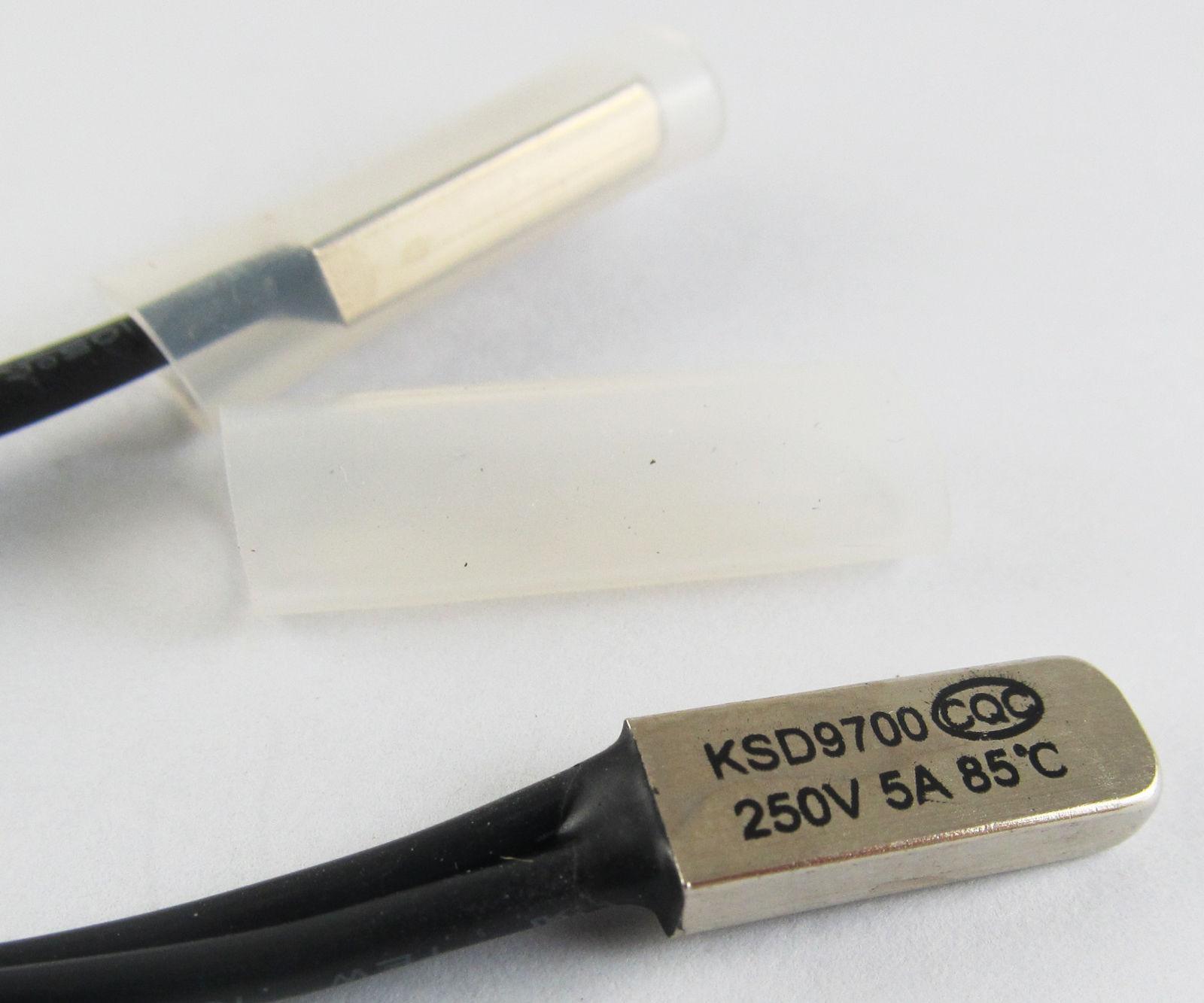 1pcs KSD9700 N.C.Thermostat Temperature Control Switch Bimetal Disc Normal Close