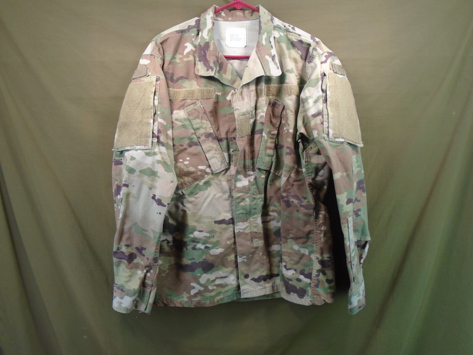 US Military Army OCP MultiCam Nylon Cotton Combat Coat Medium Short 2019 189-B