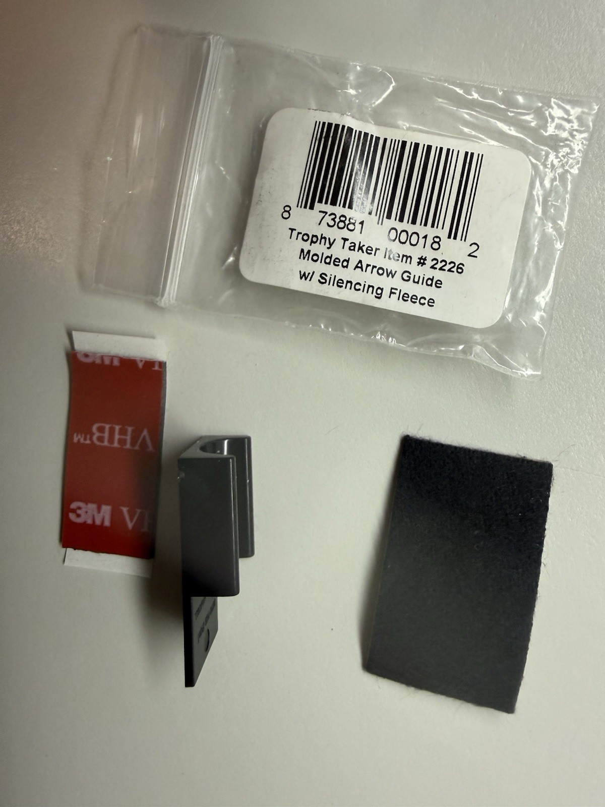 TROPHY TAKER Molded Arrow Guide #2226 Silencing Fleece