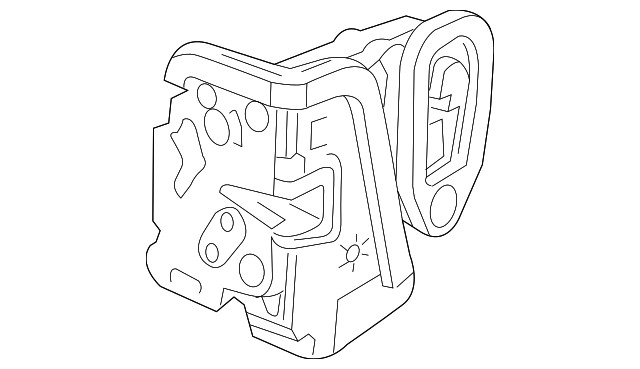 Genuine GM Lock Assembly 13546472