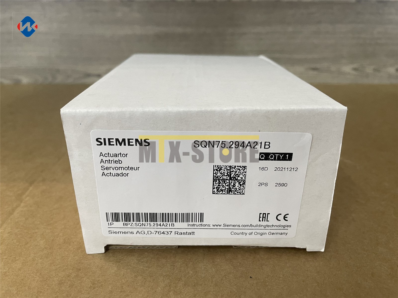 1PCS NEW BRAND SIEMENS SQN75.294A21B with in box