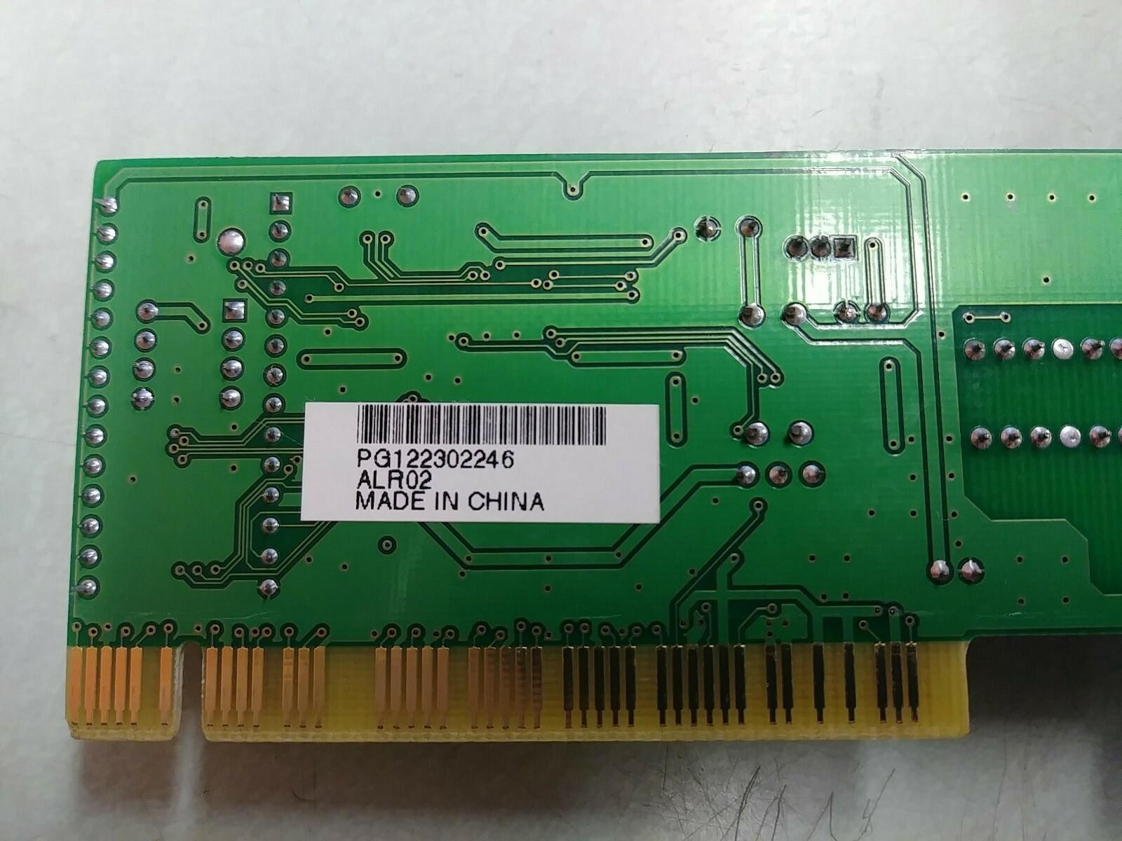 FUN-JIN FT16-04B3 0147 PCI Lan Card