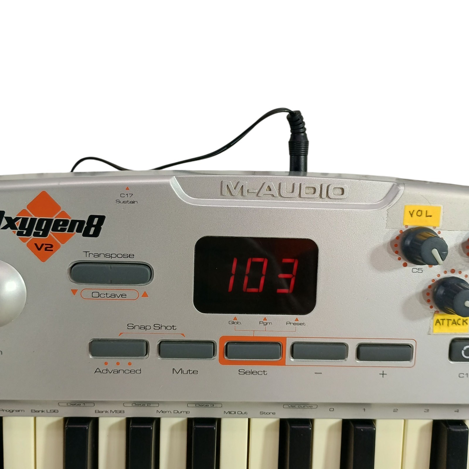 M-Audio Midiman Oxygen 8 25 key Controller MIDI - Keyboard Controller USB