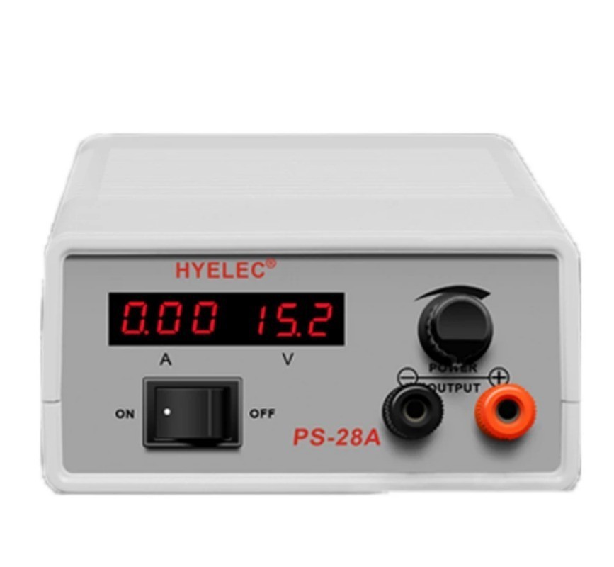 PS-28A Adjustable DC Regulated Power Supply 1.5V-15V 0-2A Variable Bench Source