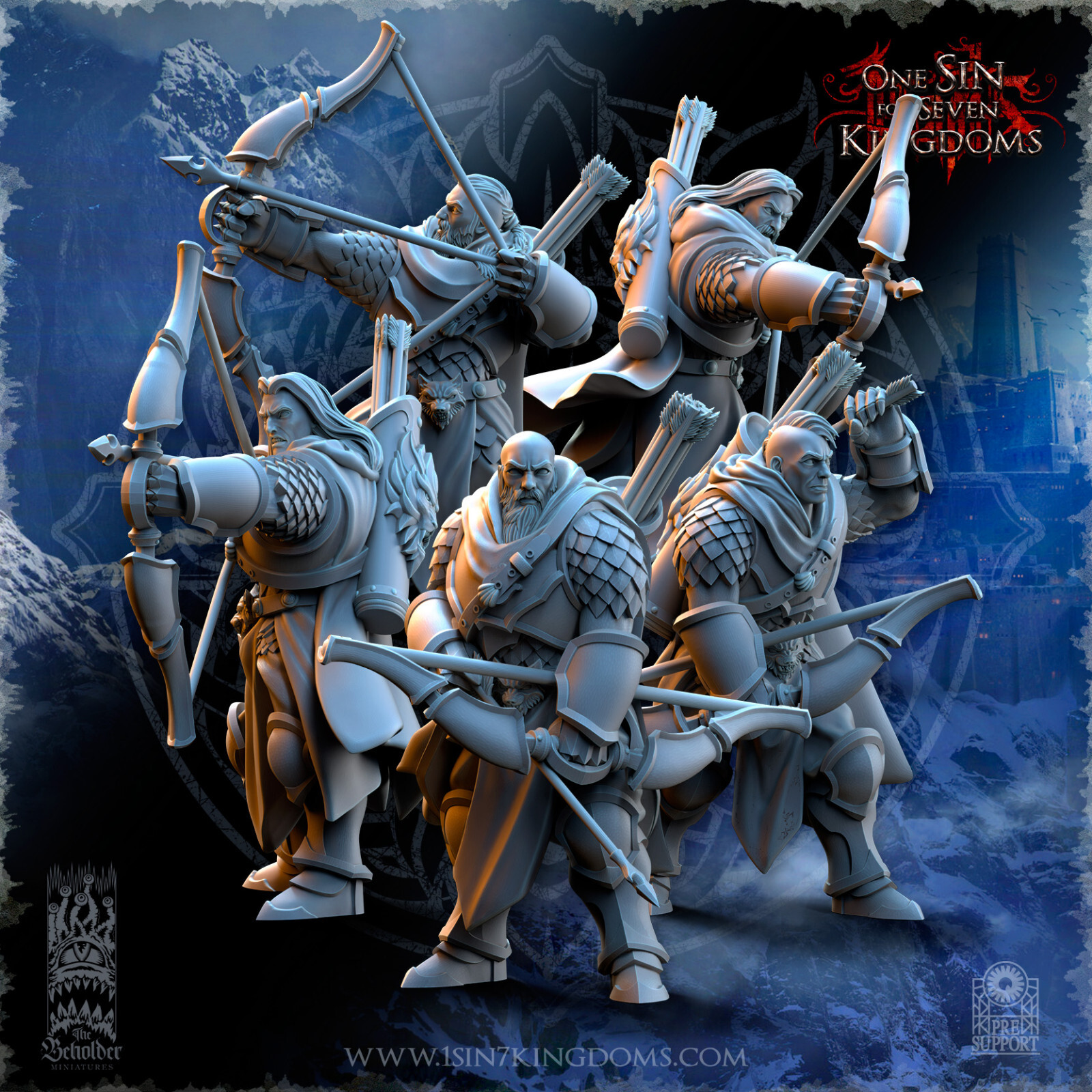 StormWolves Hunters | The Beholder Miniatures |