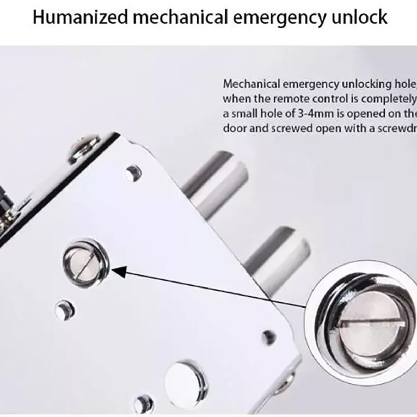 Bluetooth Remote Wireless Smart Door Lock Hidden Keyless Door Lock