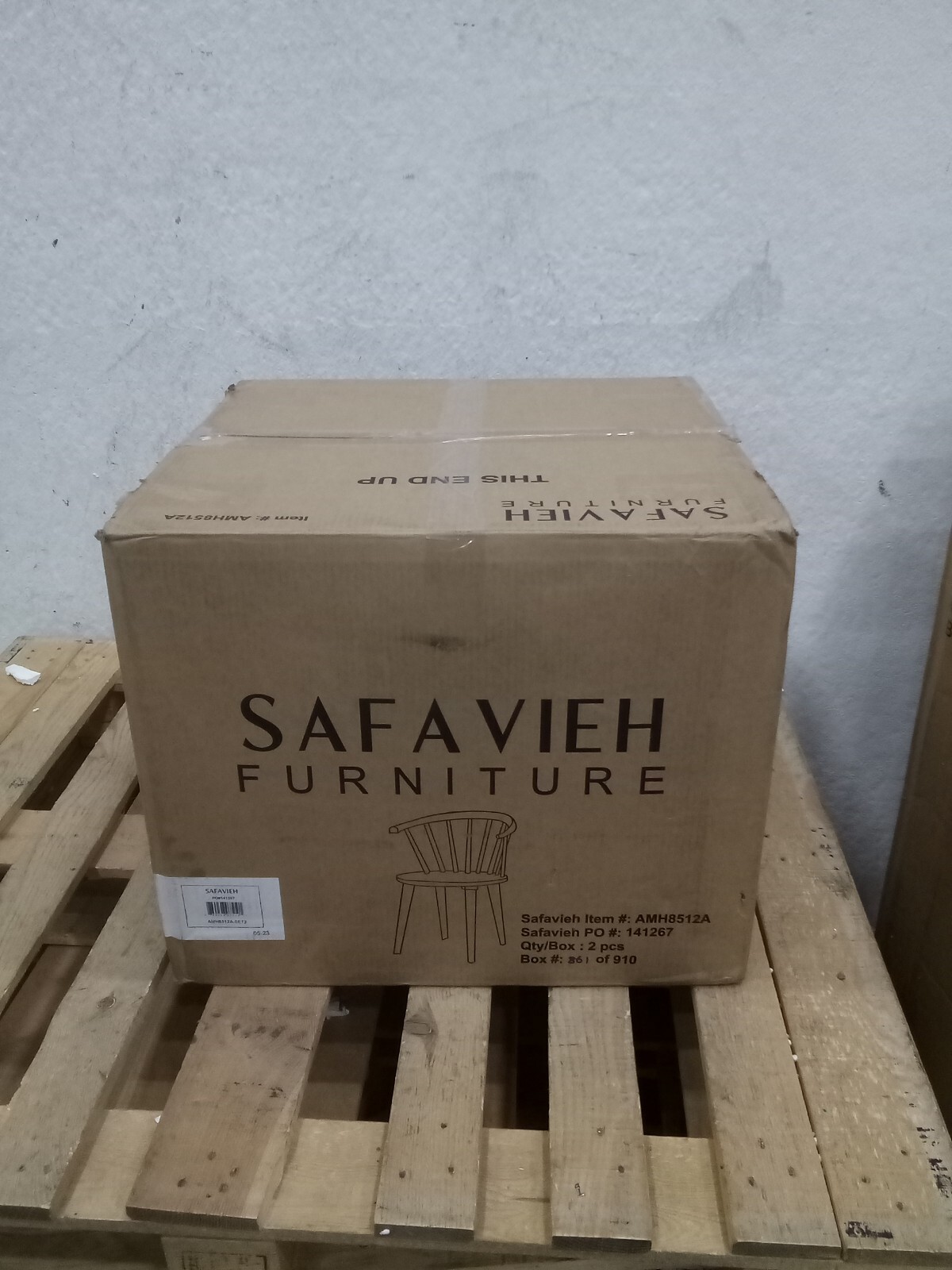Safavieh BLANCHARD SIDE CHAIR, Reduced Price 2172724053 AMH8512A