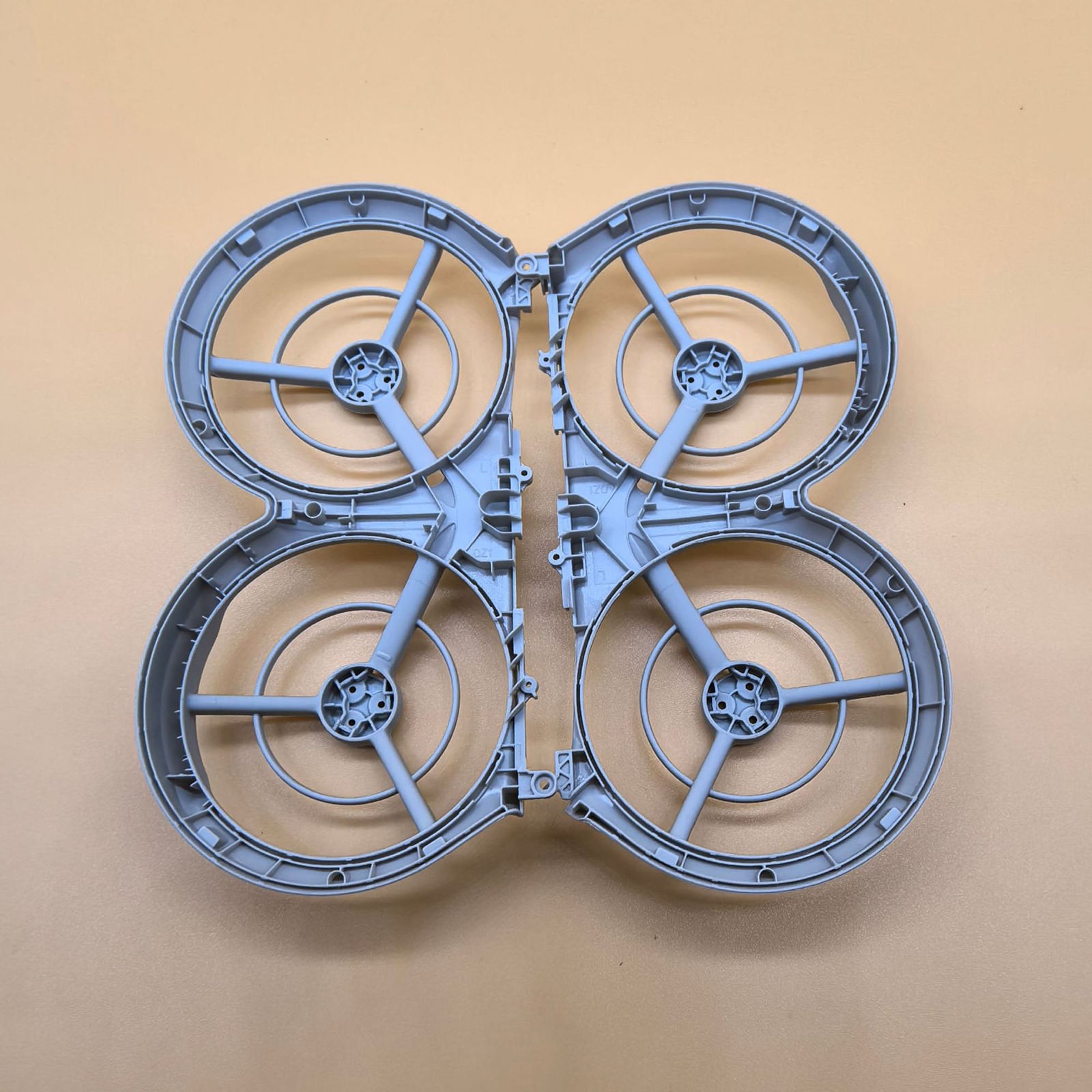 For DJI Neo Lower Fuselage Shell - Durable Plastic Frame Replacement Part