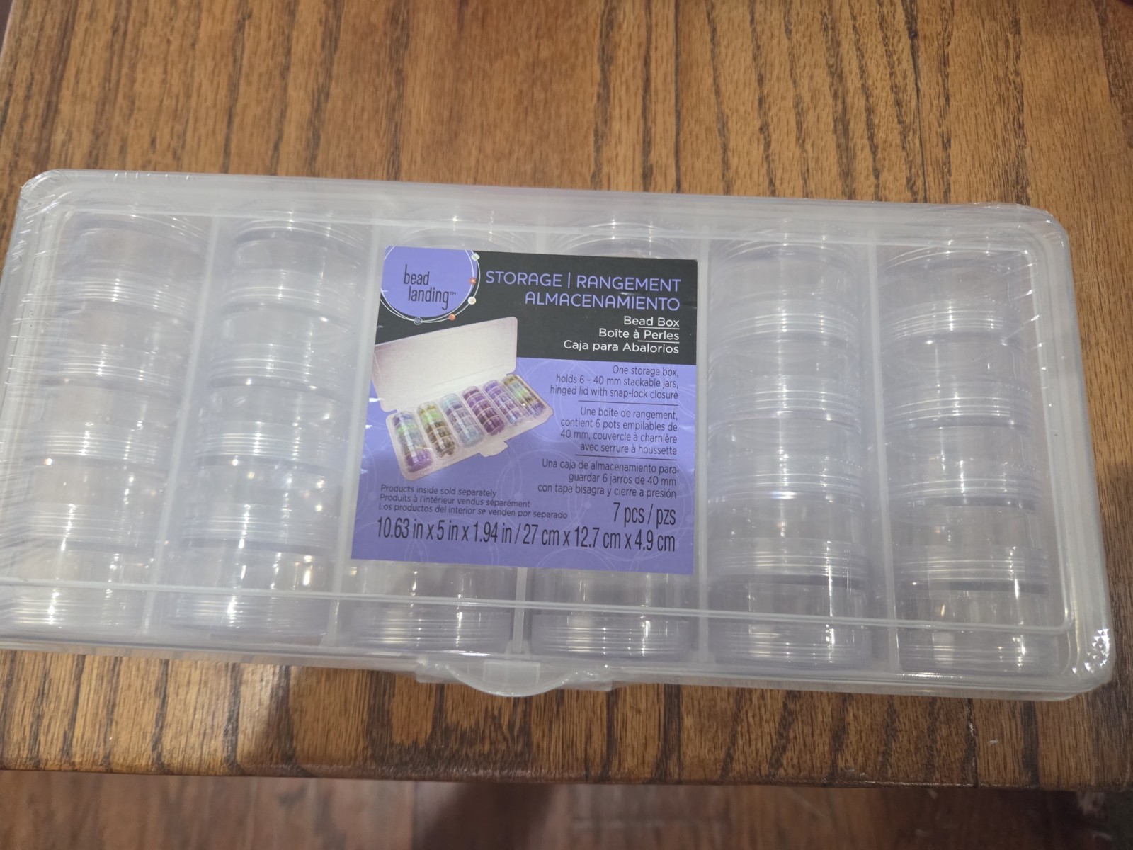 Bead Landing Storage Box With 30 Containers