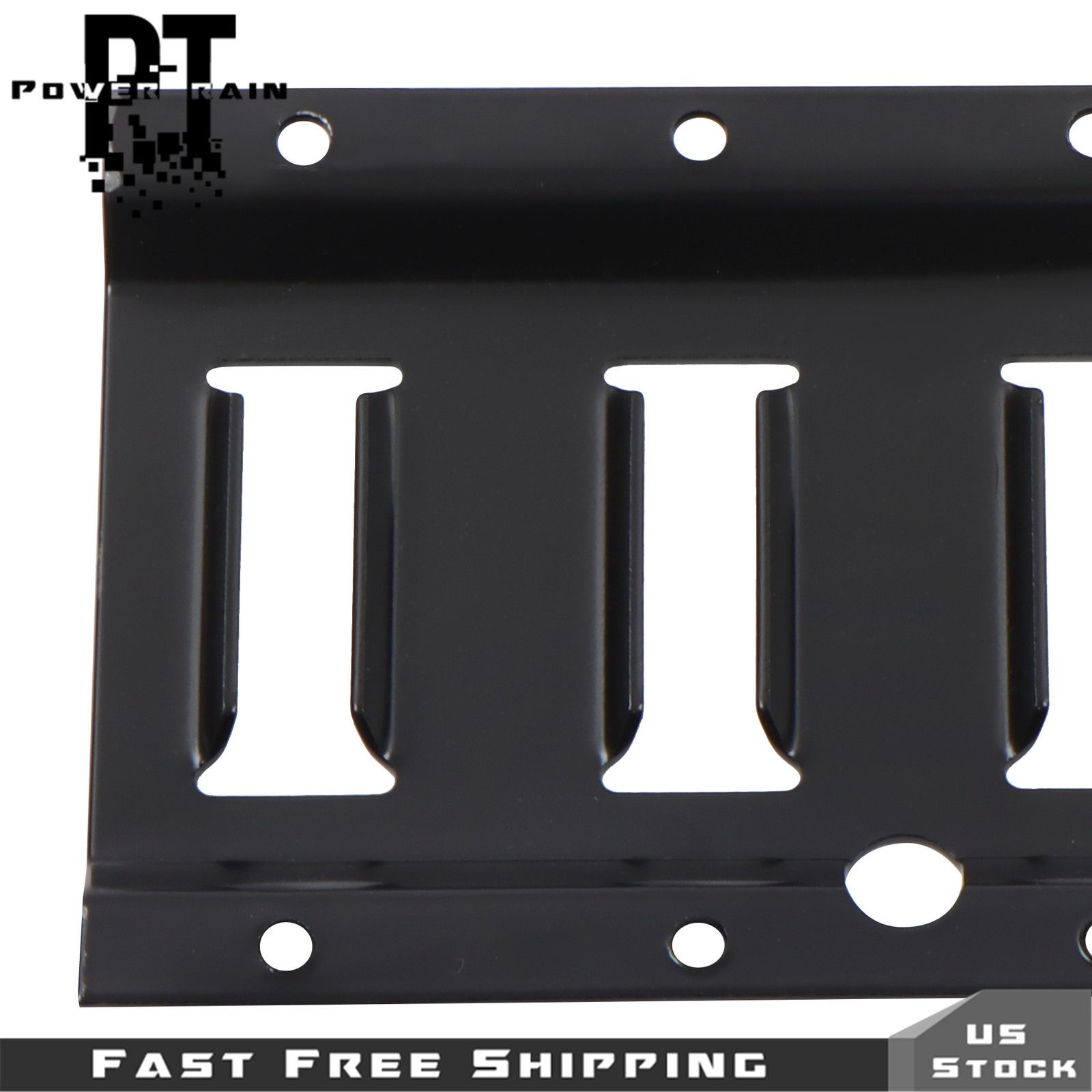 For Cargo Trailers Power Coated E-Tracks 2 Pack 4' E Tie Down Rail Kit