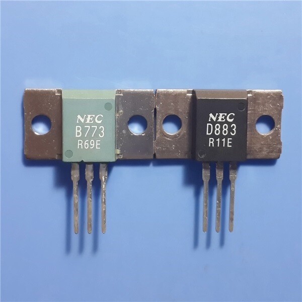 1pairs Transistor NEC MT-100 2SB773+2SD883 B773+D883