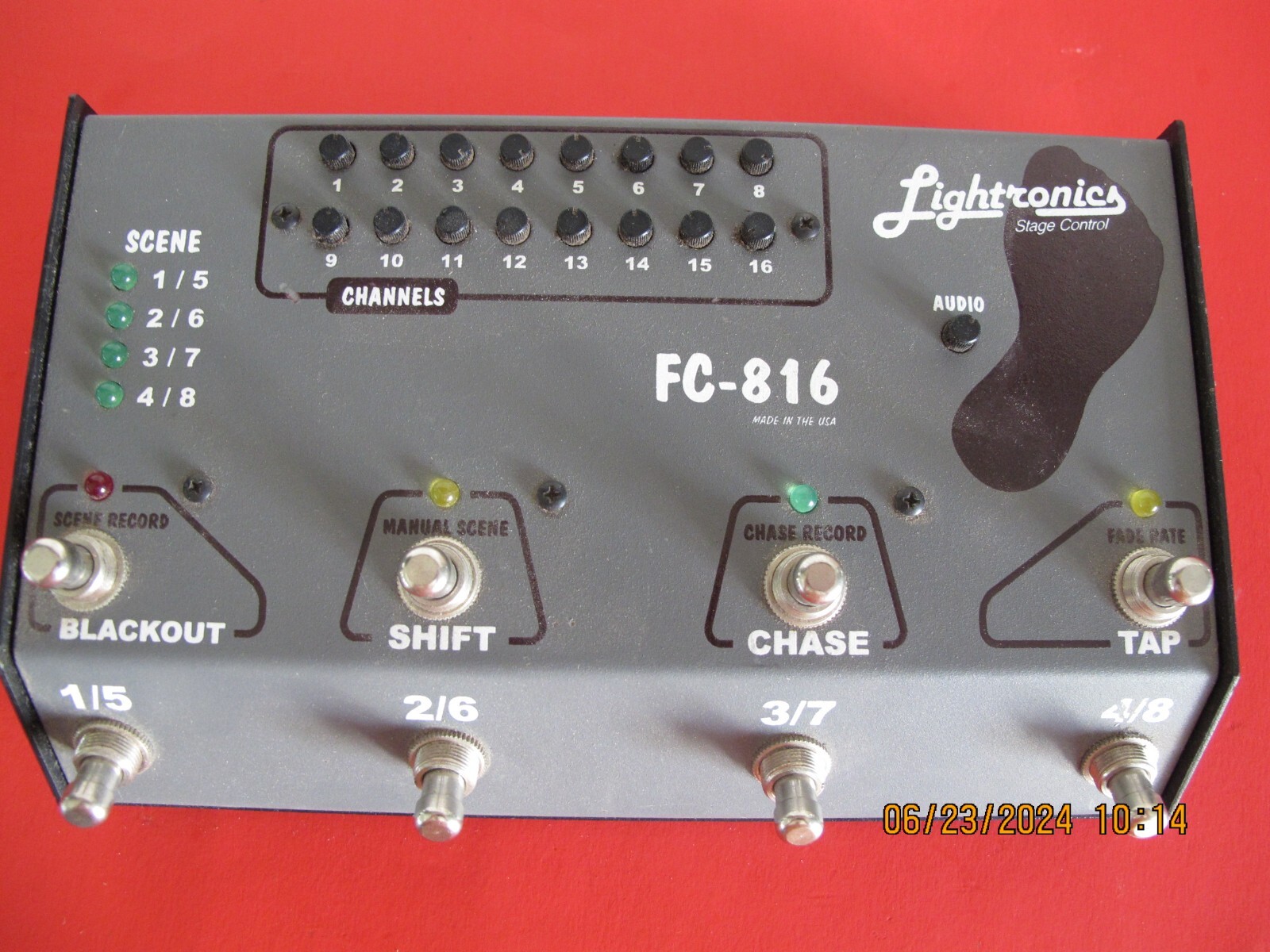 Lightronics FC-816 foot controller