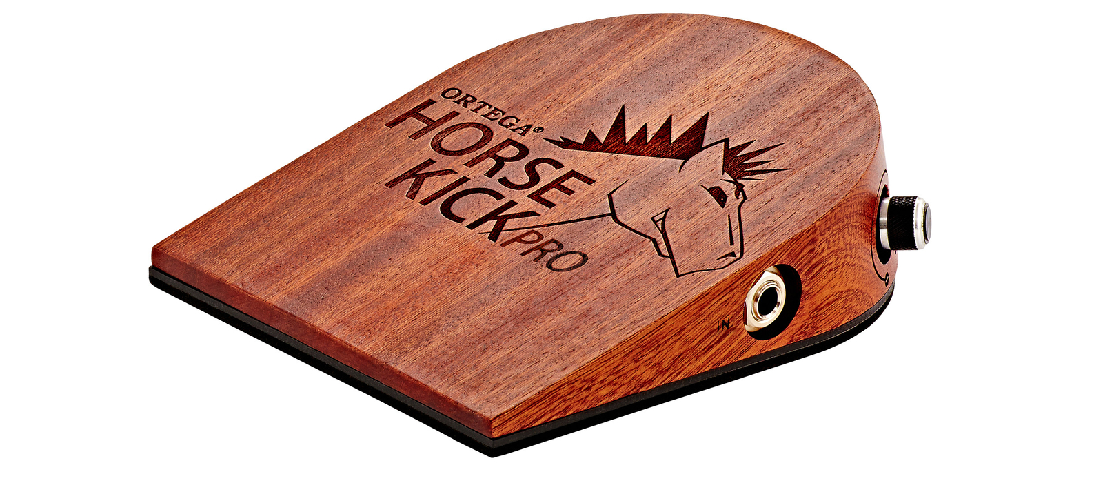 Ortega Guitars HORSE KICK PRO Digital Stomp Box with Multiple Built-in Percussio