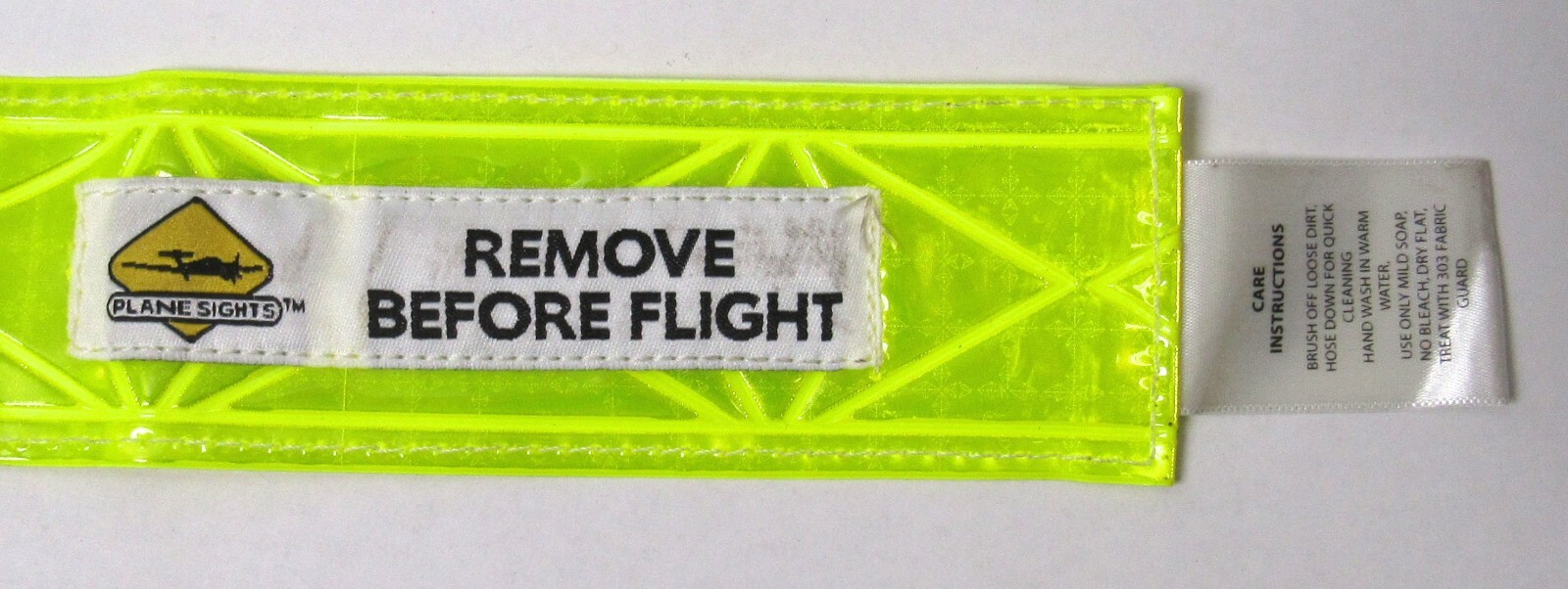 PLANE SIGHTS Remove Before Flight Streamer Pilot Tube Plug Authentic (A)