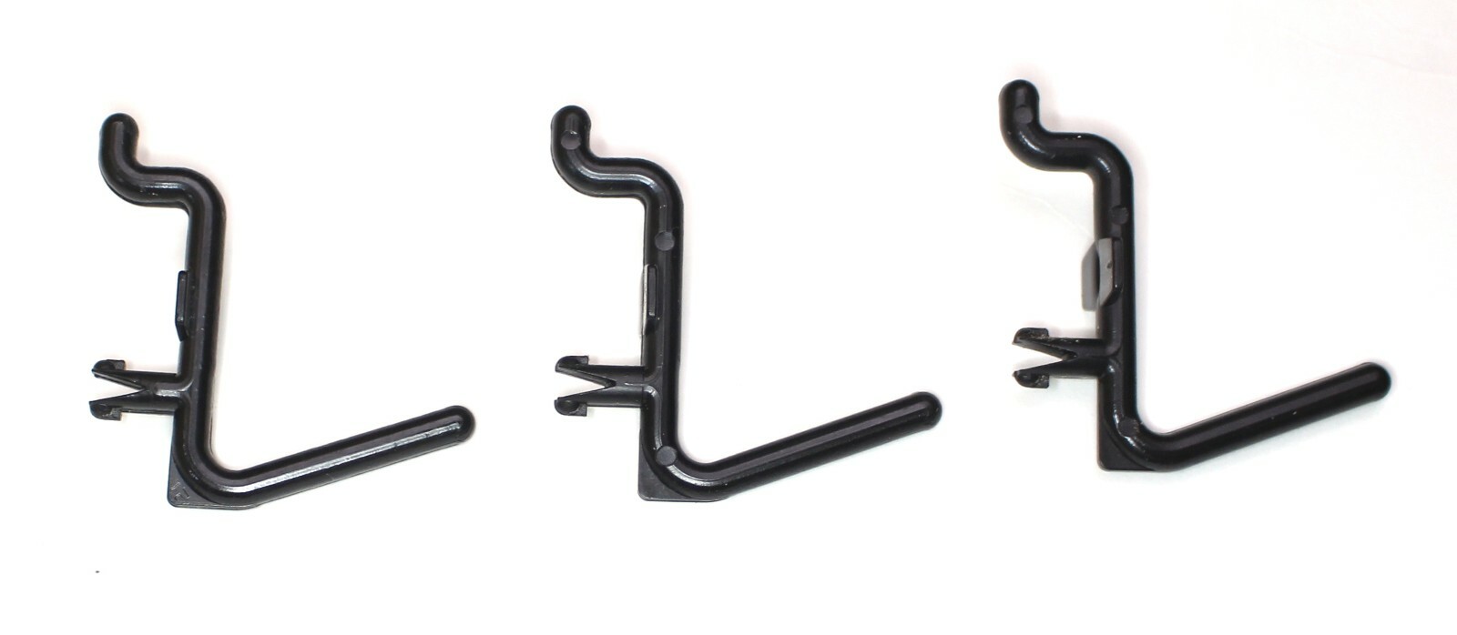 Plastic Black L Style Pegboard Hook Kit - 25 Pack Tool PEGBOARD NOT INCLUDED