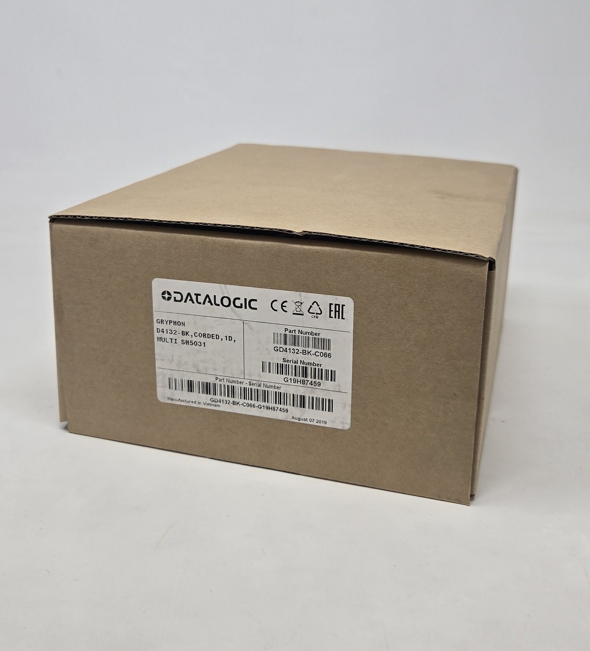 Datalogic Gryphon GD4132-BK Corded Handheld Linear Imager Barcode Scanner New
