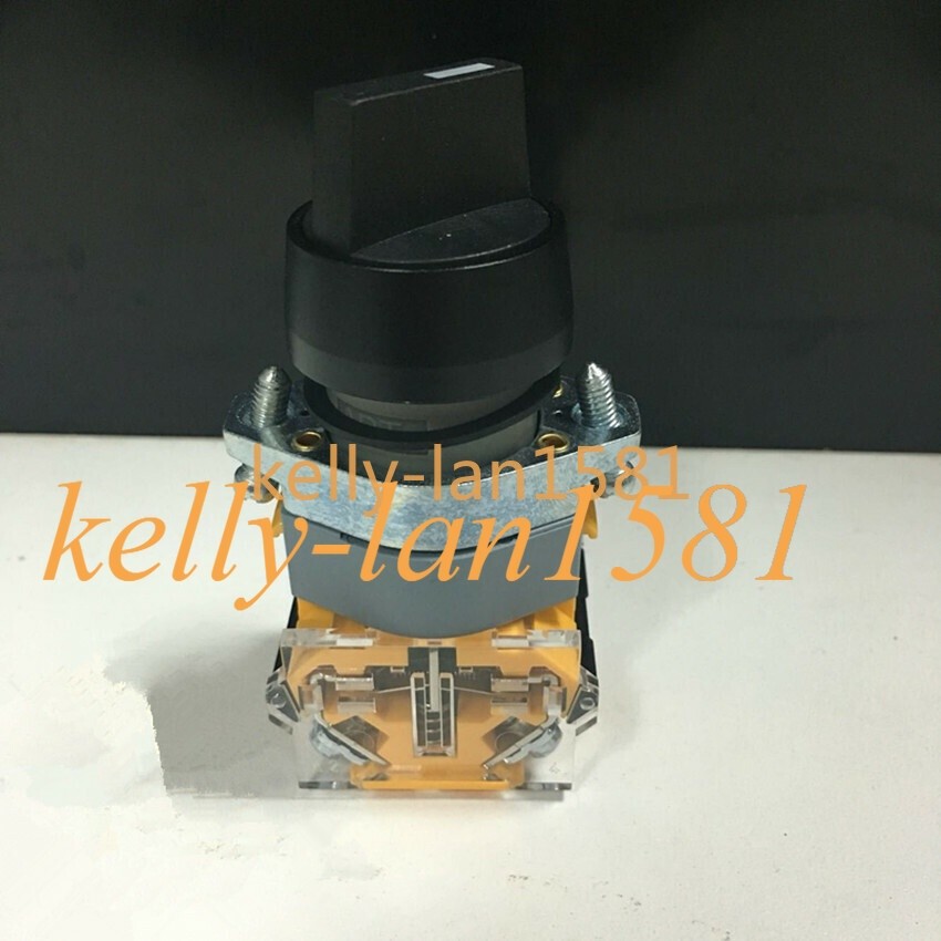 2pc New APT black self-locking two-speed knob LA39-A1-10X-K 1NO *le