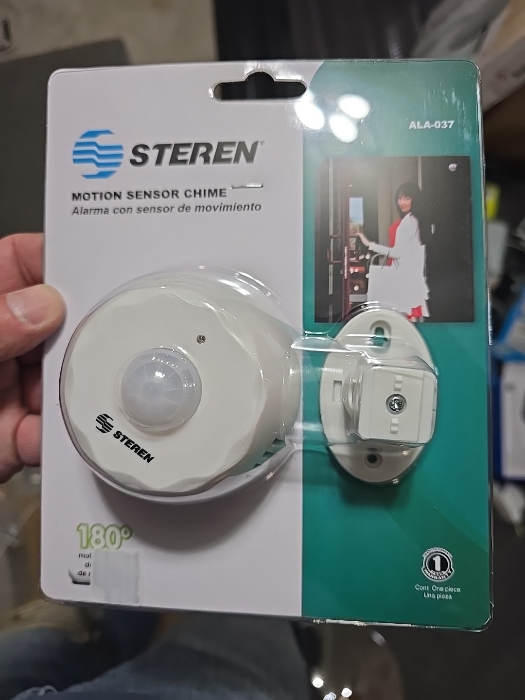 Steren Motion Sensor Door Chime Alarm ALA-037 - Never Opened