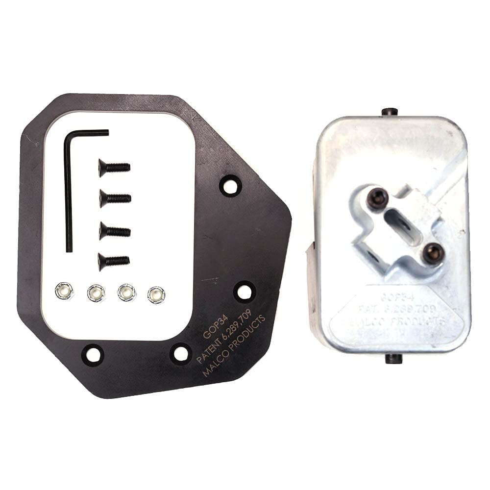GOP34UK 3 X 4 In. Standard Rectangular Gutter Punch Hole Upgrade Kit