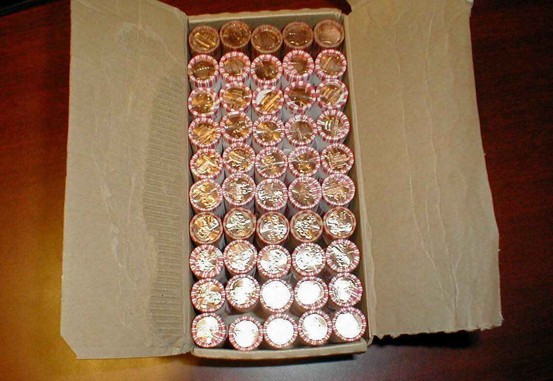 2009-2010 P & D 50 Rolls Lincoln Penny Cent Box Set OBW*