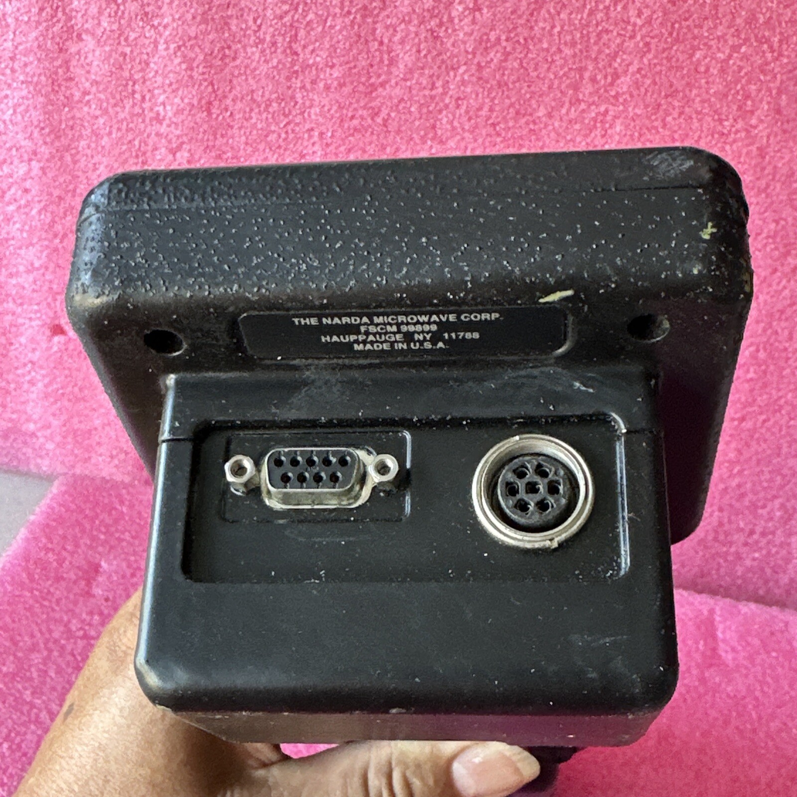 NARDA 8718 ELECTROMAGNETIC SURVEY METER AS IS -SN:01553