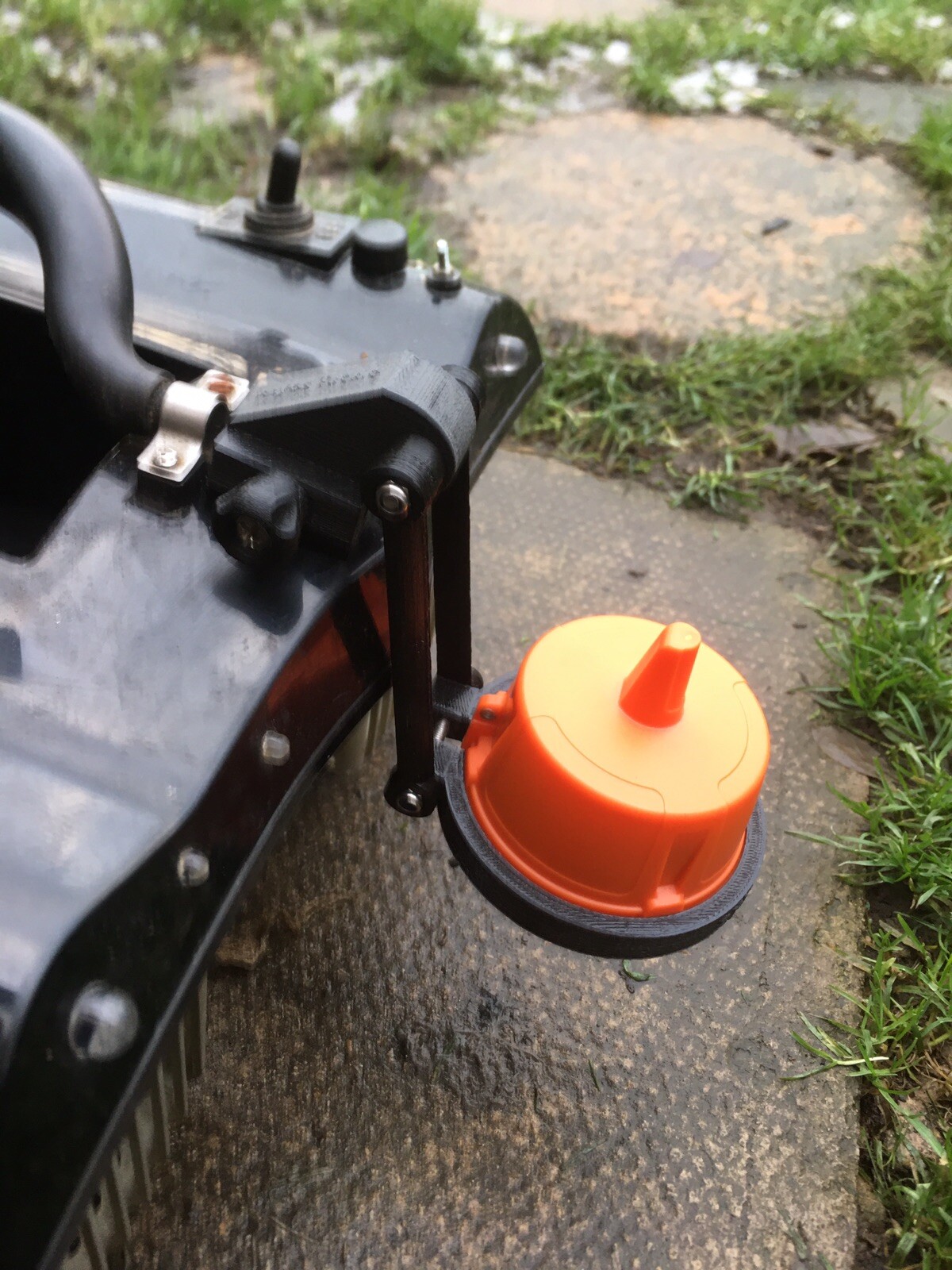 fishspy Echo Pro Sonar Camera Mount Waverunner Carping Fishing Bracket Fish Spy
