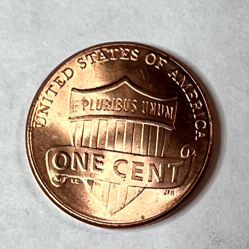 2018 P Lincoln Shield Penny / Choice BU Mint Luster Red Uncirculated from OBW