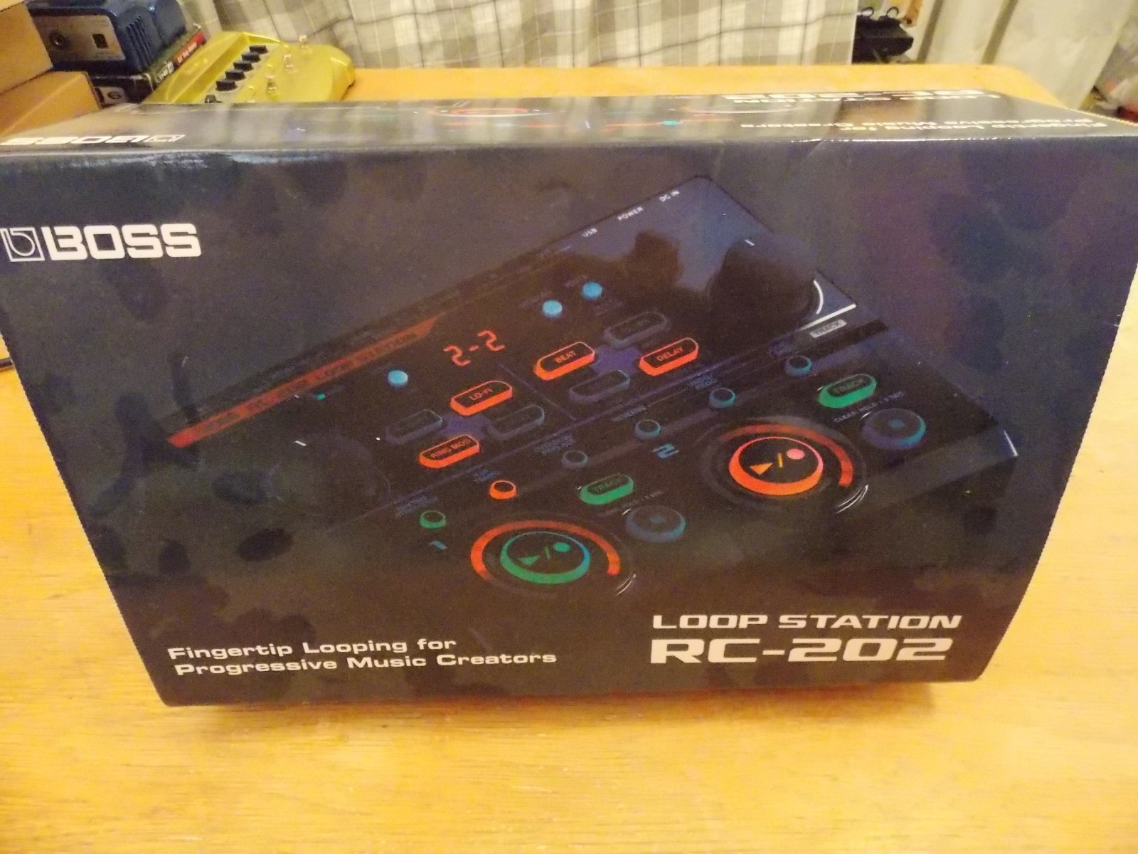 Boss RC202 Compact Tabletop Two-Track Loop Station