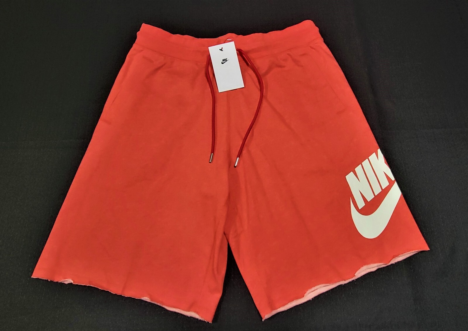 Nike Sportswear  Mens French Terry Shorts AT5267-605 Magic Ember