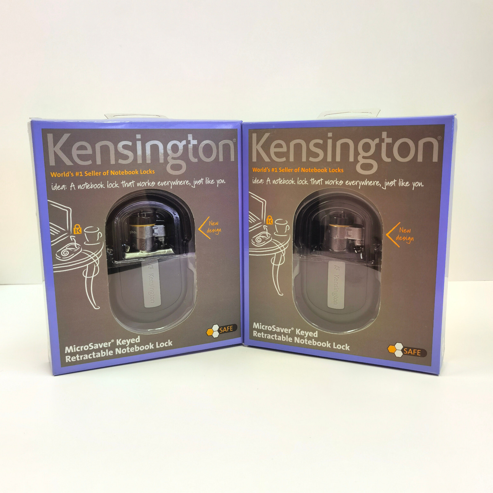 Kensington MicroSaver Keyed Retractable Notebook Lock (Open Box )