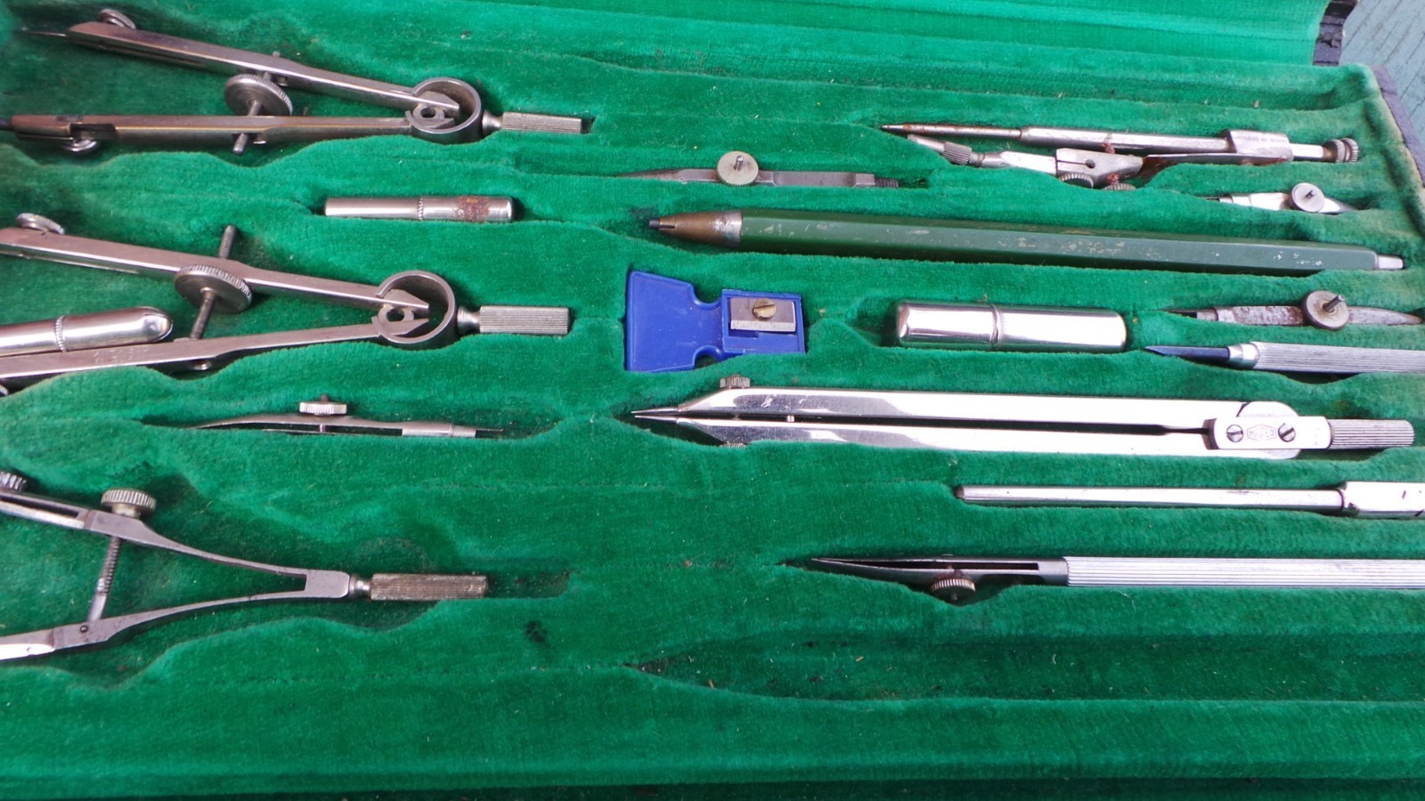 Precision No 12 MAPEO Germany Steel Engineering Compass Set drafting drawing