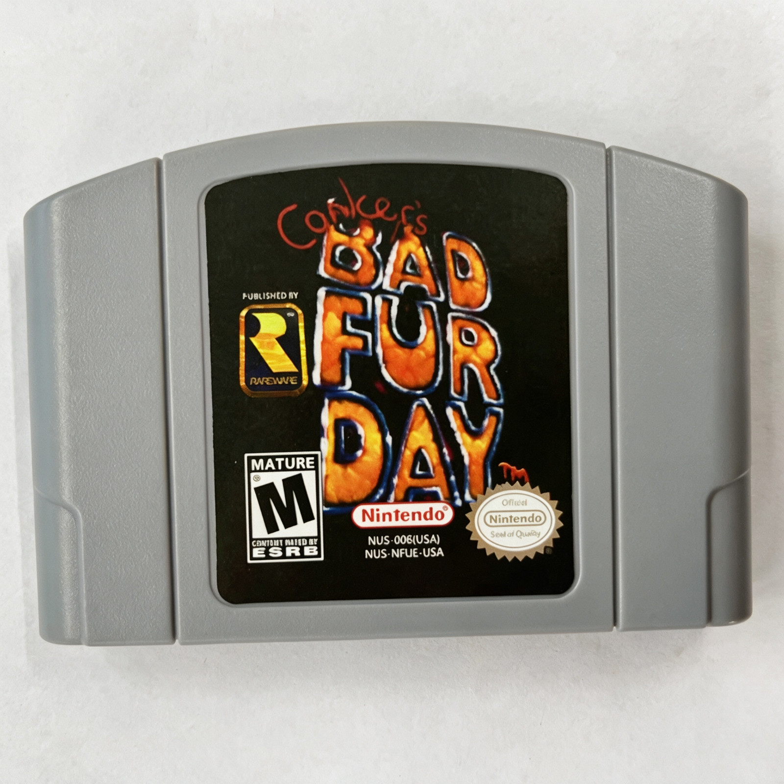 N64 Conkers Bad Fur Day For Nintendo 64 US Version Fast Shipping