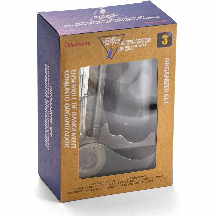Officemate 3-Piece Desktop Organizer Set (oic-97712) (oic97712)