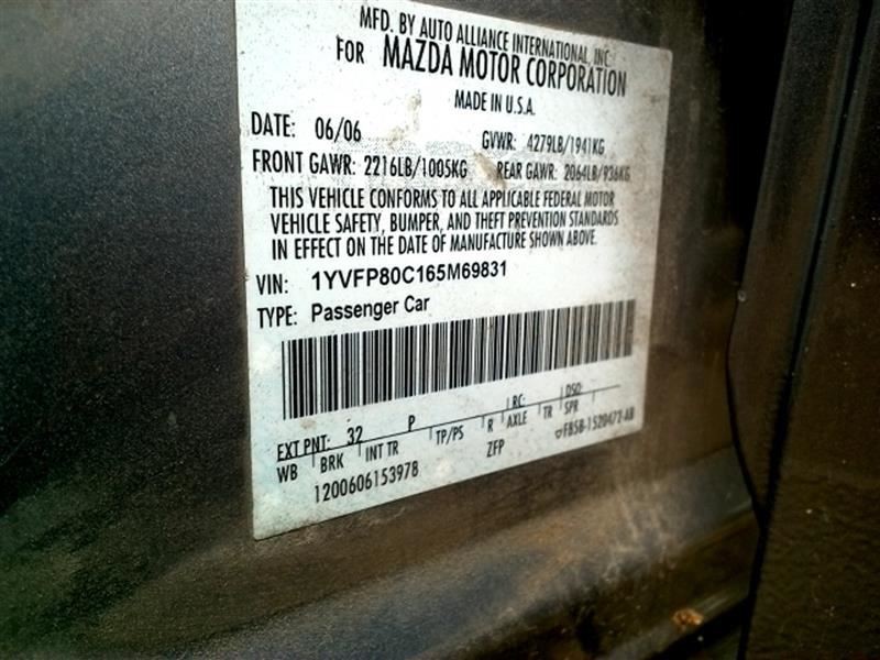 Driver Front Spindle Knuckle Knuckle Fits 03-08 Mazda 6 148884