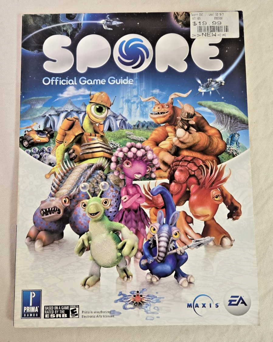 Spore Official Game Guide - Poster Included - Prima Games