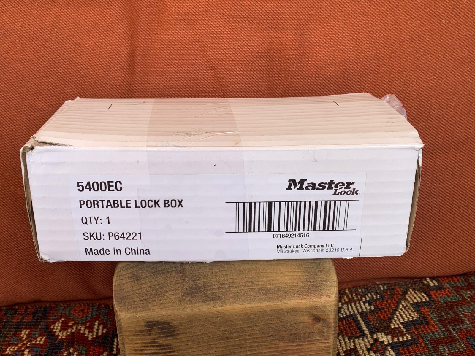 Master Lock 5400EC Portable Lock Box Brand New / Factory Packaging