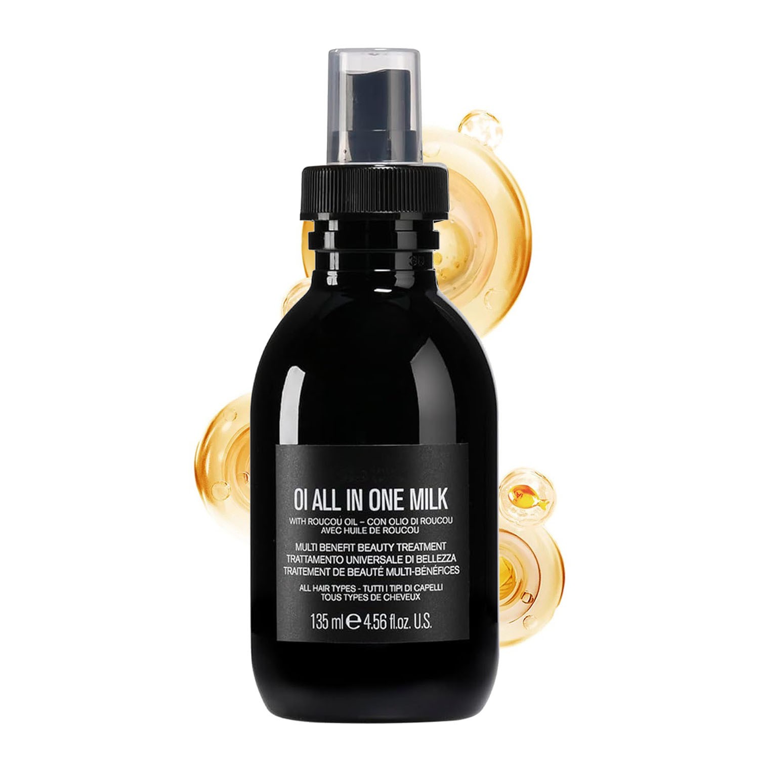 OI All In One Hair Milk Spray Multi-Function Detangles,Controls Frizz 4.56 fl.oz