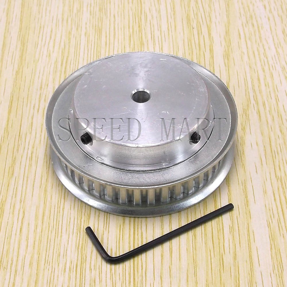 XL Type XL40T Aluminum Timing Belt Pulley 40 Teeth 8mm Bore for Stepper Motor