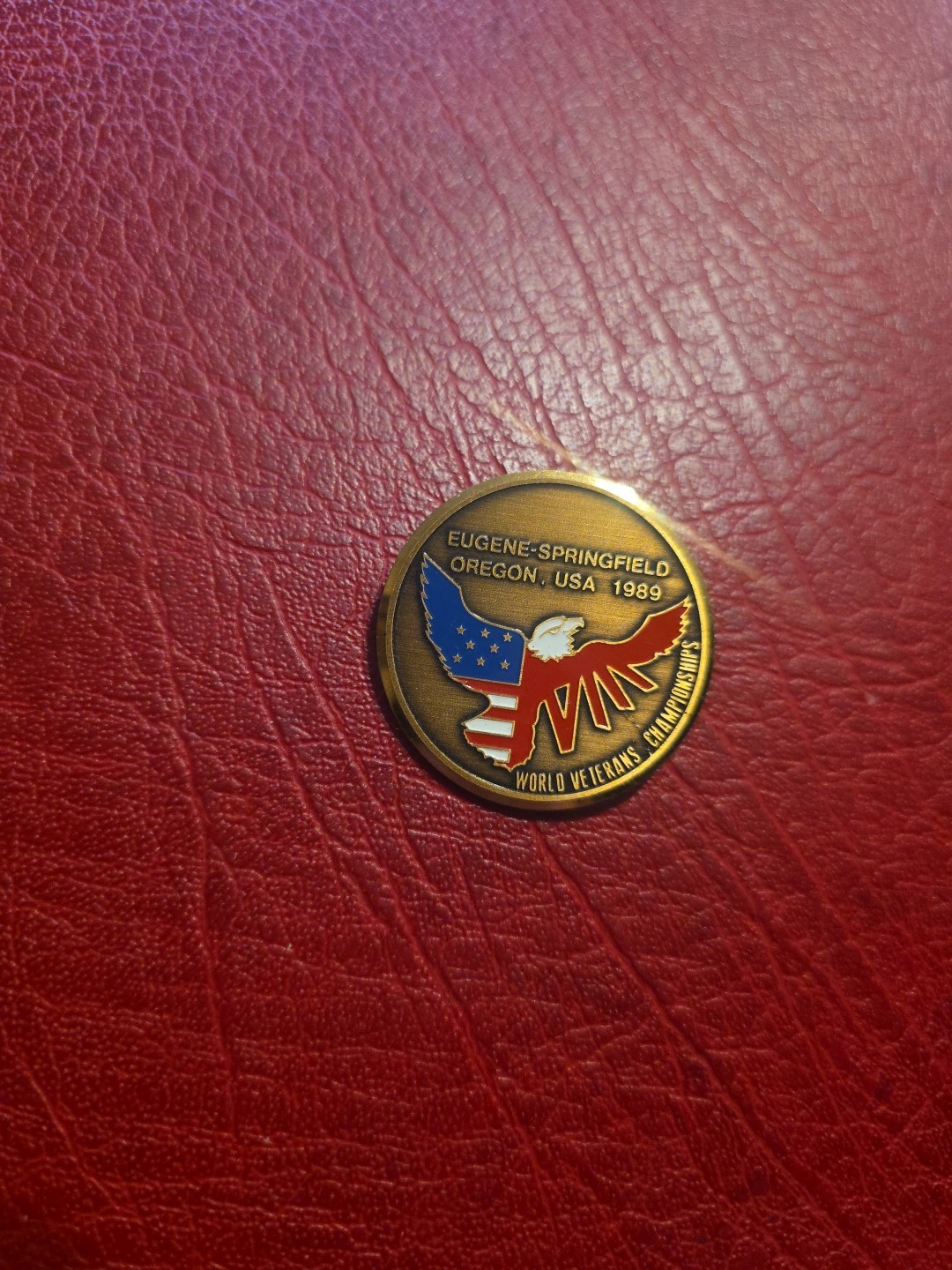 Vintage Eugene Springfield Orego Pin, USA 1989