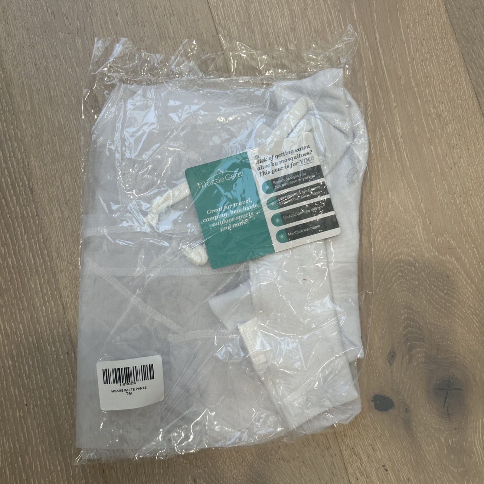 Mozzie Mosquito Pants - White - Medium Junior - New!!