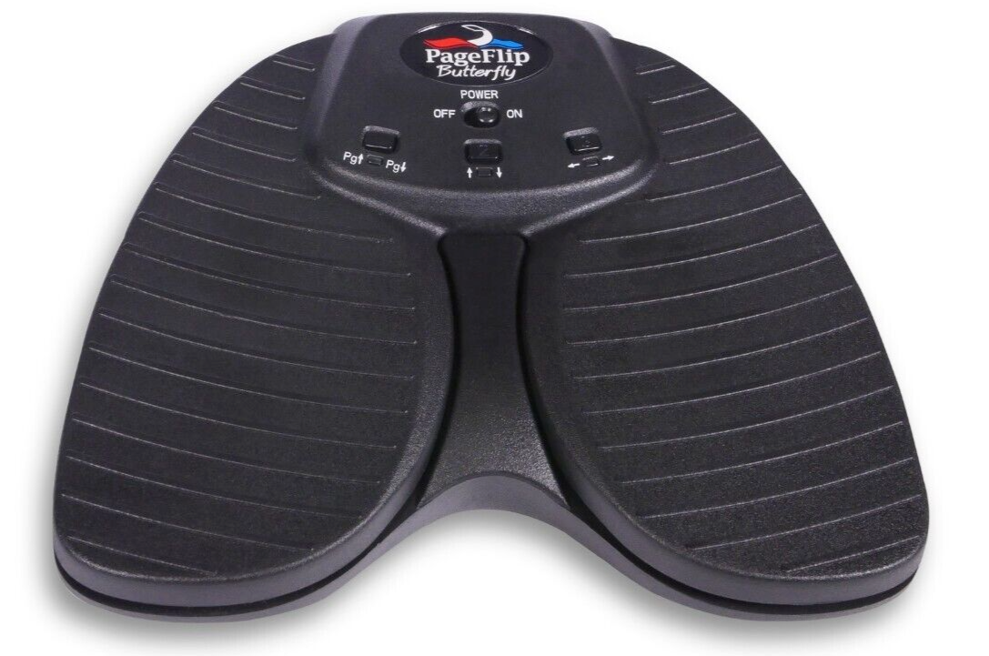 PageFlip Butterfly Bluetooth Page Turner Pedal