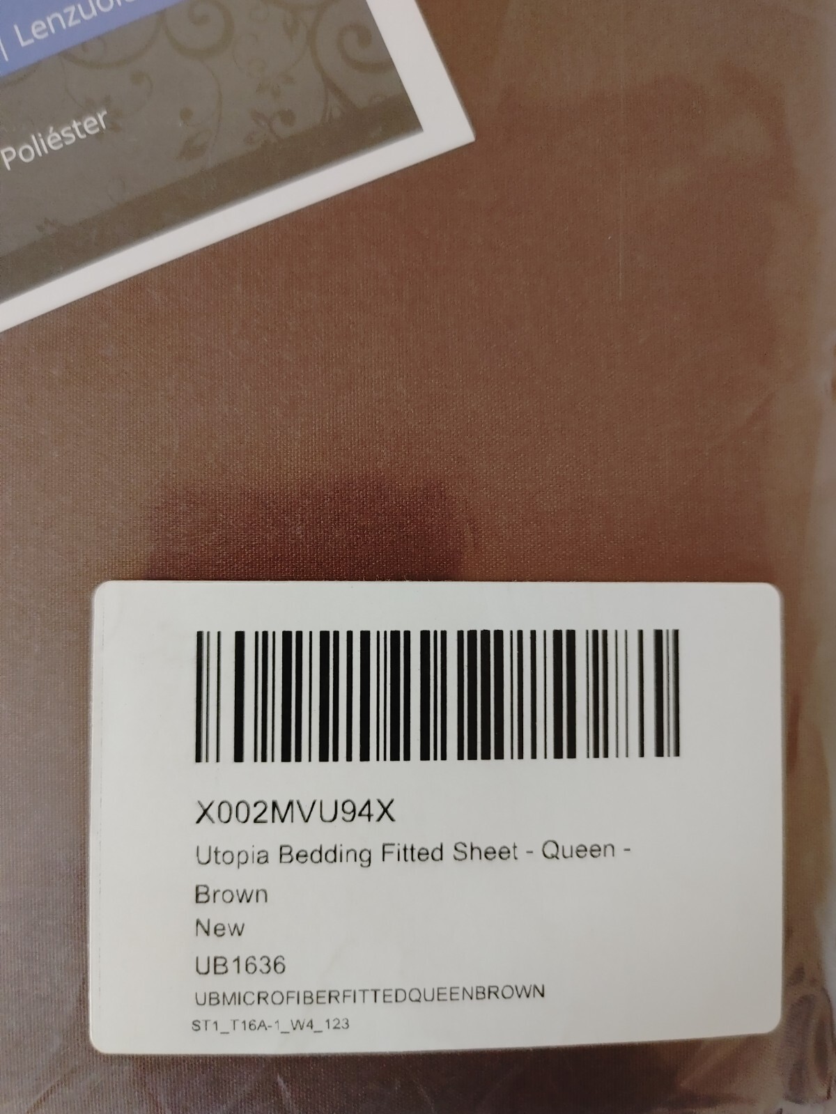 Utopia Bedding Brushed Microfiber Fitted Sheet,Size Queen, Brand New Sealed
