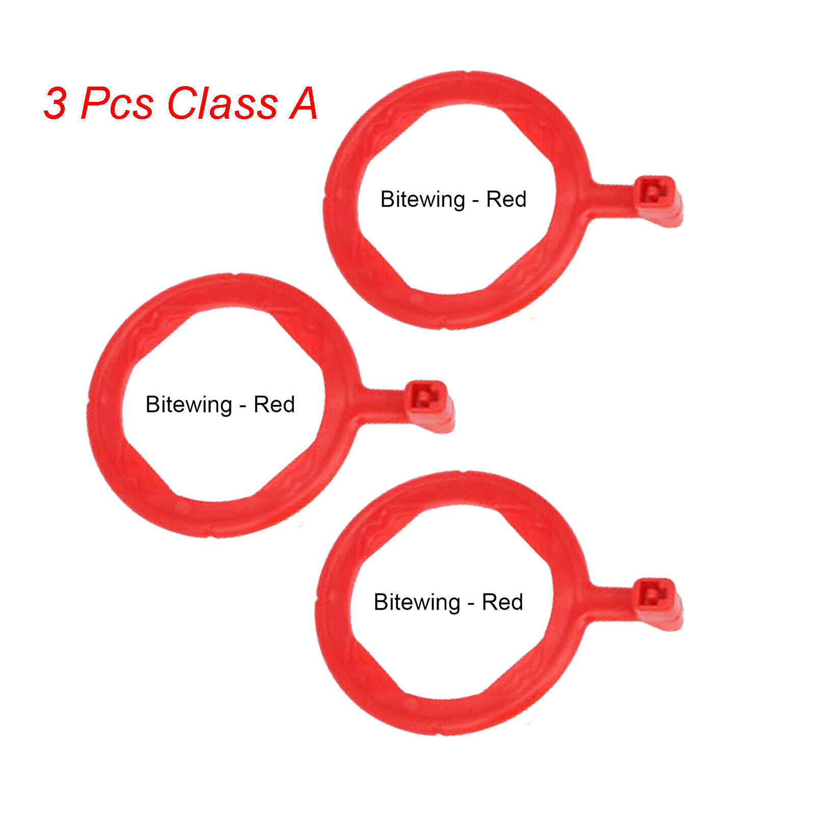 3X Dental X-Ray Positioning XCP-DS XSP Style Red Bitewing Aiming Ring 134℃