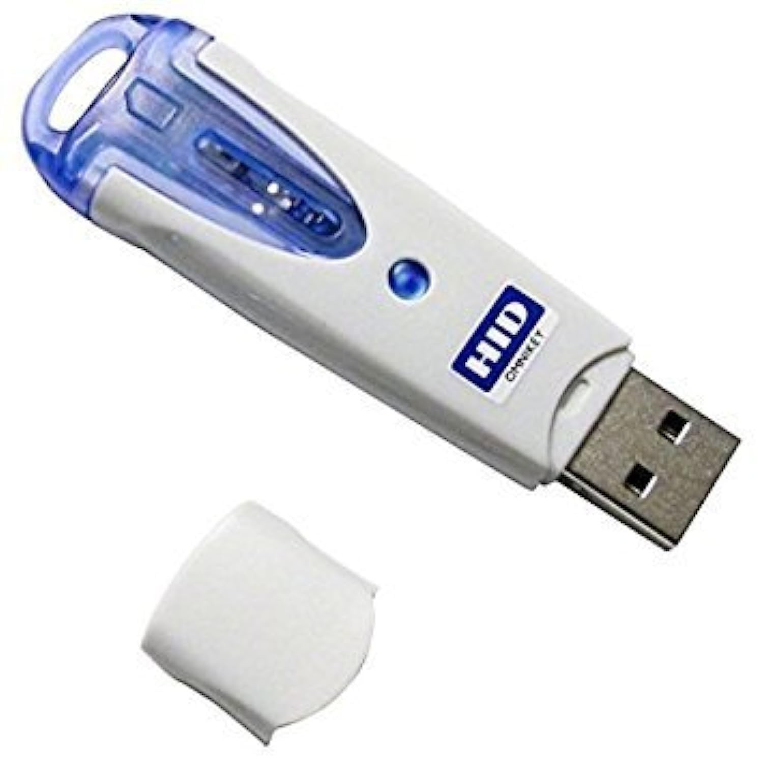HID 6121 Mobile USB Smart Card Reader (R61210320-2) for Sim-Sized Smart Cards